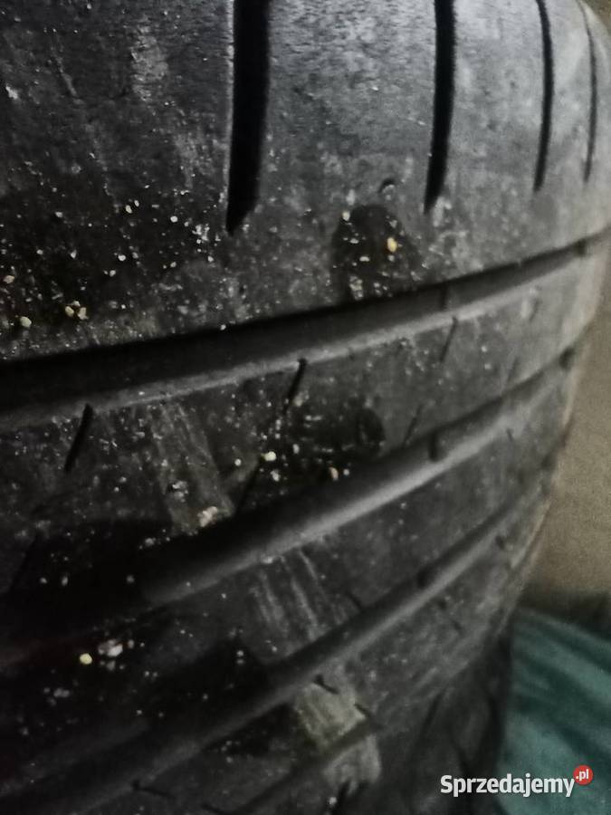 4 opony z felgami alu 22555R17 z czujnikami Samochodowe małopolskie Kościelisko