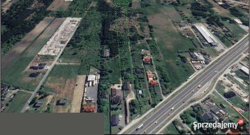 Działki z WZ trasie E7 Radomia 800m2 Wielogóra