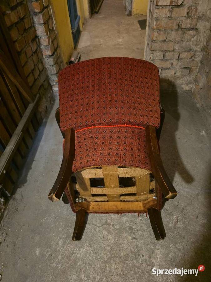 fotel Halabala lata 3040 XX wiek Meble Bielsko-Biała