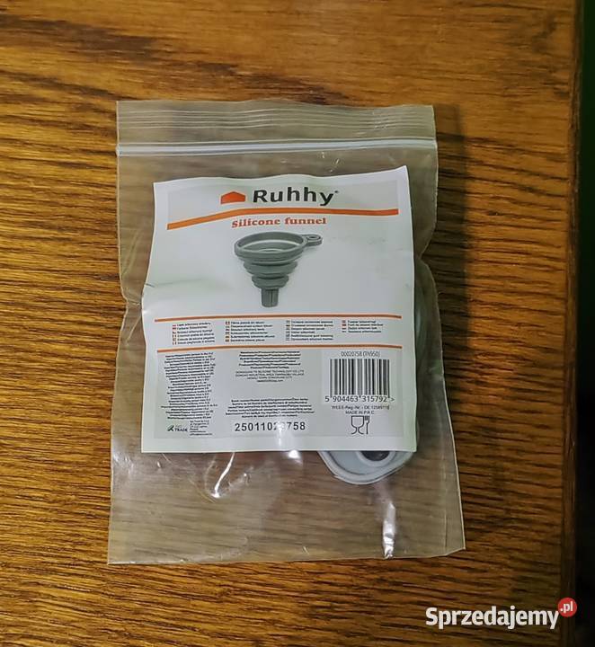 Silikonowy lejek Składany harmonijka Warszawa