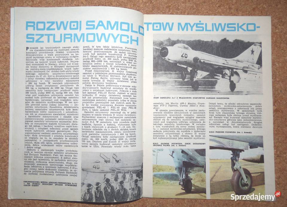 W Stech Samolot Su7 Warszawa sprzedam