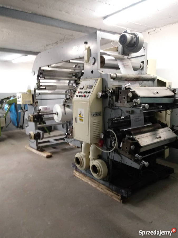 Drukarka fleksograficzna cztero kolorowa Niesadna