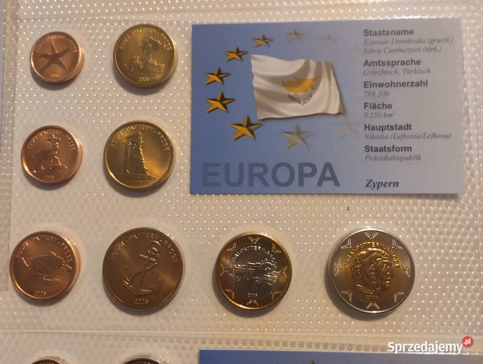 zestaw euro próby POLSKA i inne kraje