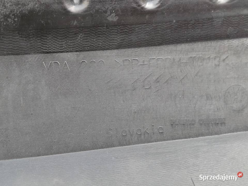 VW TOUAREG II LIFT 7P6 ZDERZAK PRZÓD PRZEDNI lubuskie Bieleń