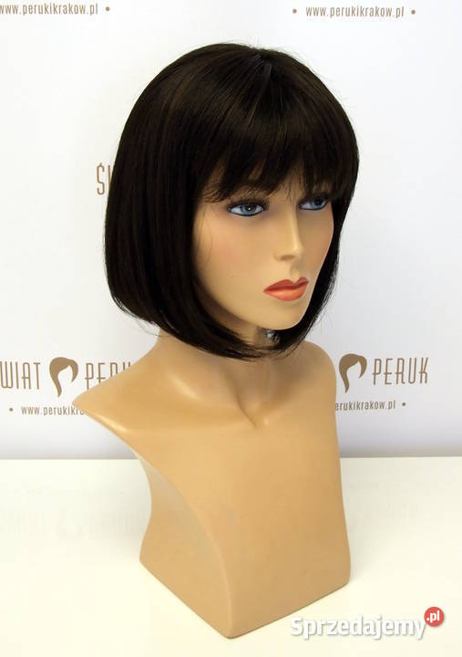 Peruka półdługa z włosów syntetycznych Mielec sprzedam