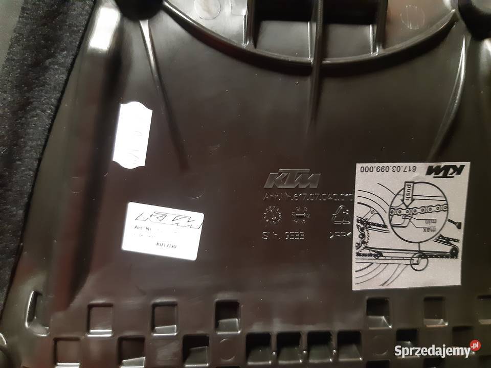 Kanapa do motoru KTM Nowe Skalmierzyce