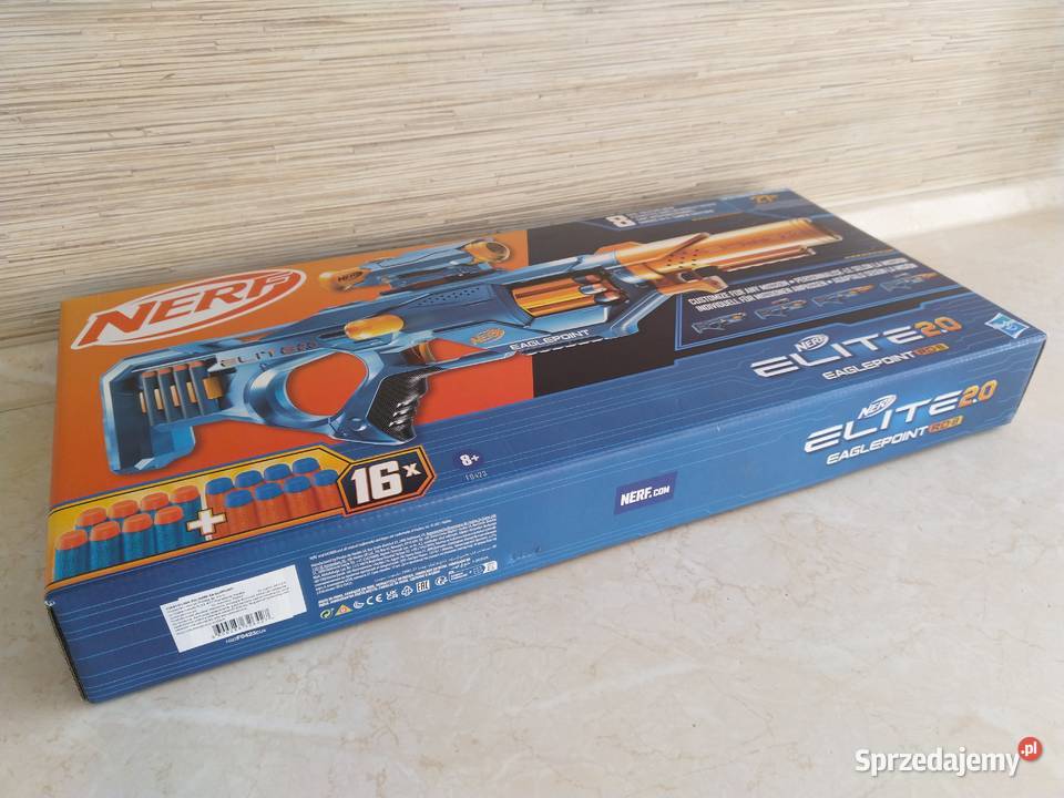 NAJTANIEJ Nerf Elite 20 Eaglepoint RD8 Wyrzutnia Zabrze