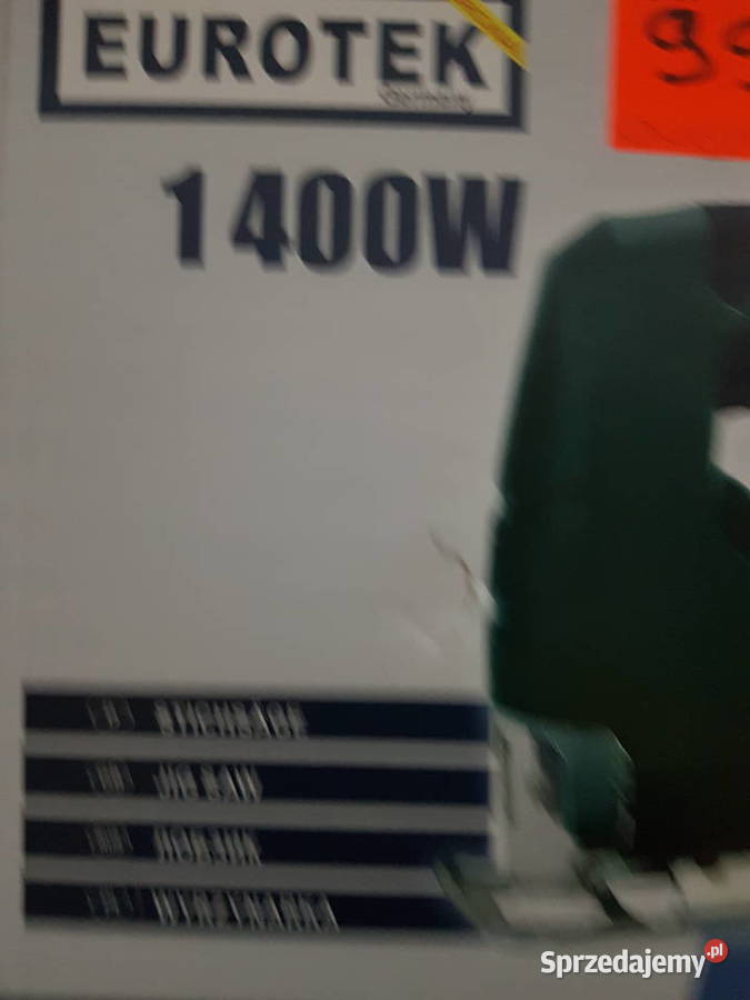 WYRZYNARKA 1400W Brzeszczot Drewno Metal Głogowa