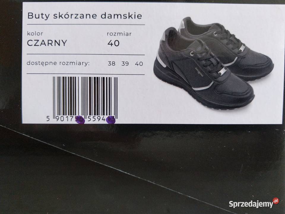 NOWE Damskie buty skórzane sznurowane wiązane Zabrze sprzedam