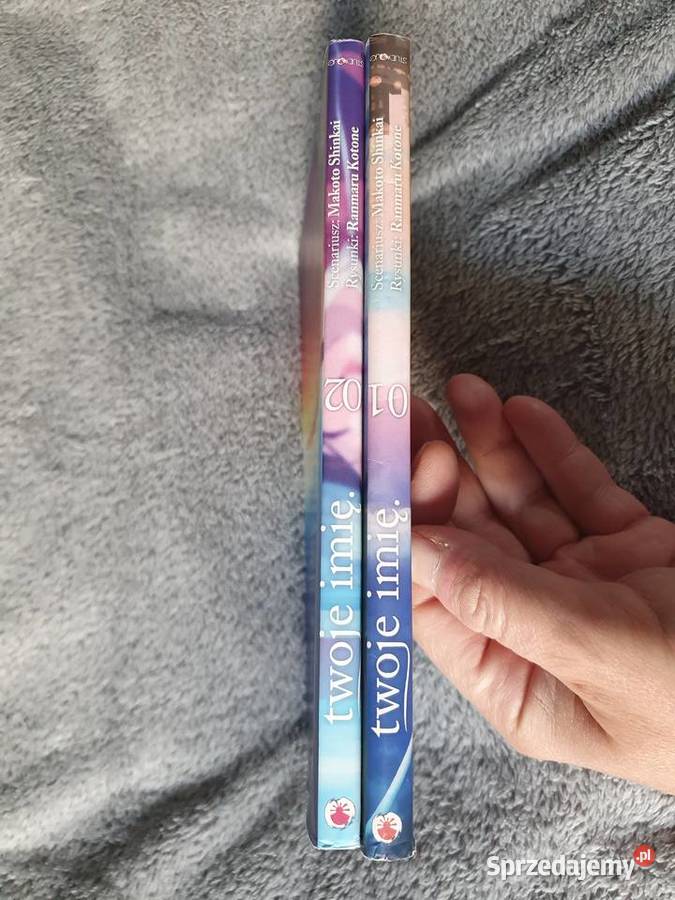 Twoje Imię zestaw 2 tomów wydanie 1 2017 MANGA pomorskie