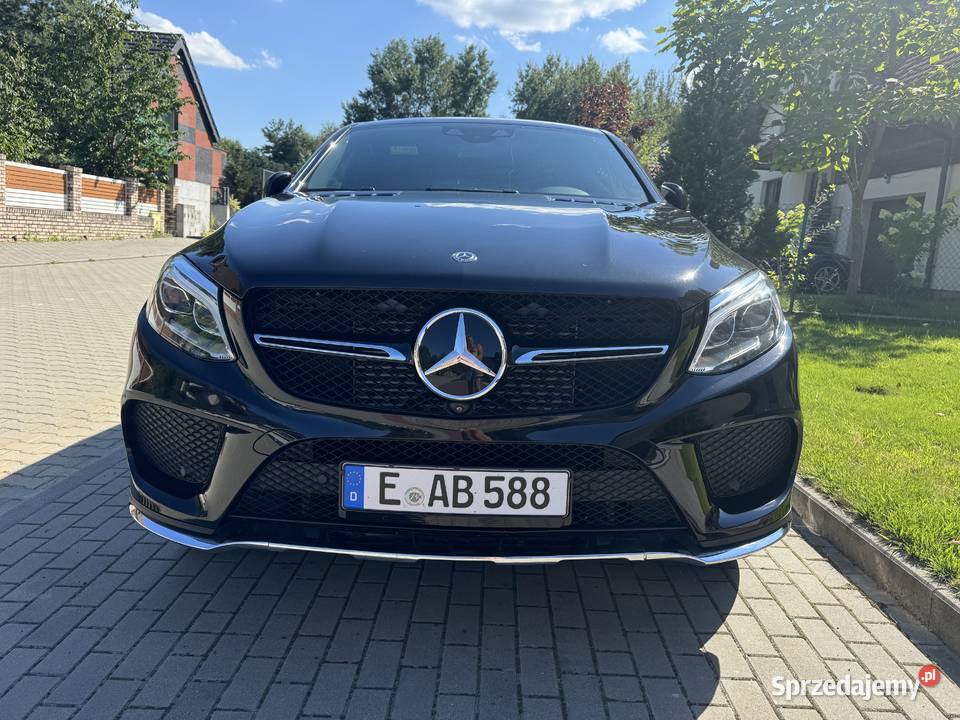 Mercedes GLE COUPE AMG 4x4 9G pneumatyka 360 4/5 Olsztyn sprzedam