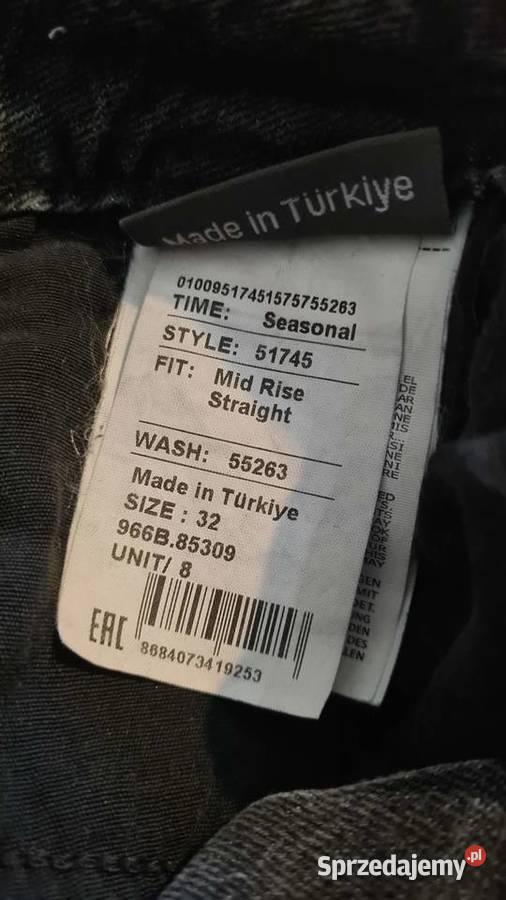 Jeansy czarne LTB nowe r32 Kraków