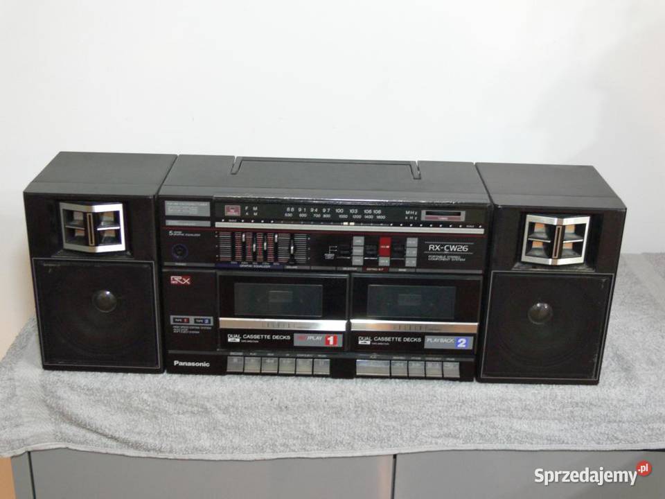Radio magnetofon Panasonic RXCW26 Vinage WYSYŁKA Warszawa