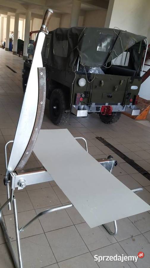 Gilotyna do metali i prac dekarskich Sopot