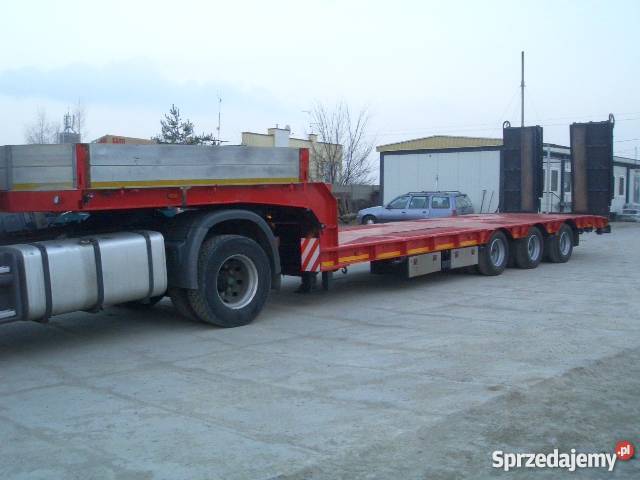 NACZEPA NISKOPODWOZIOWA NISKOPODŁOGOWA CTC Turek