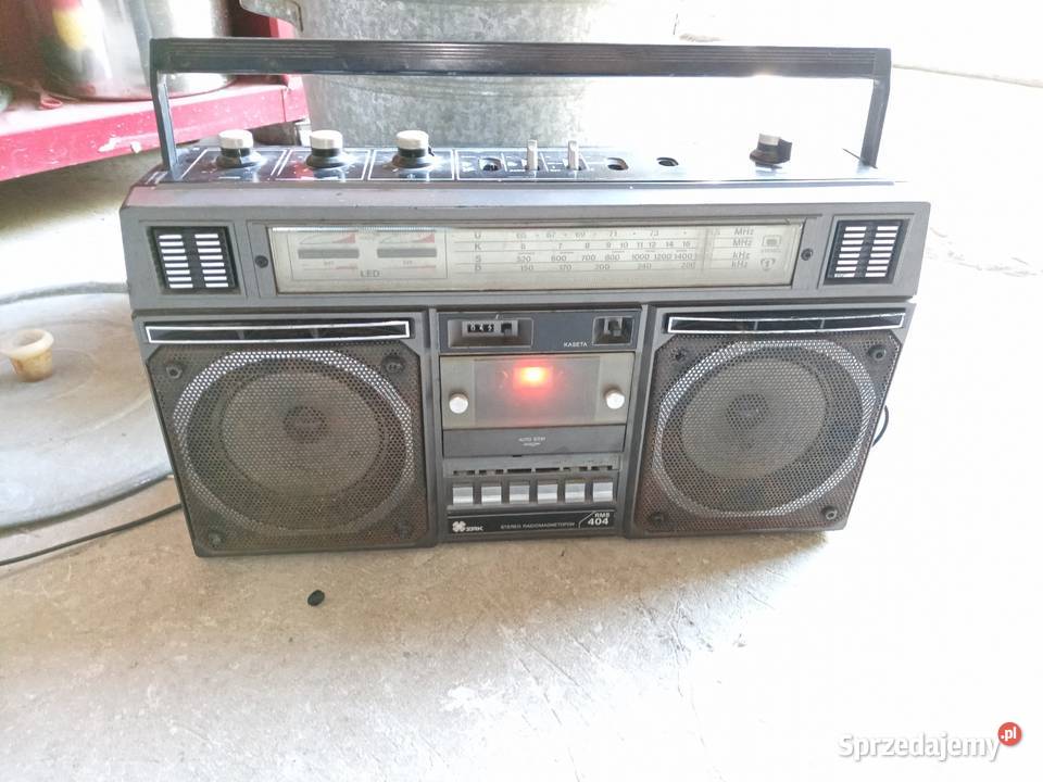 Magnetofon kaseciak rms 404 unitra Stalowa Wola