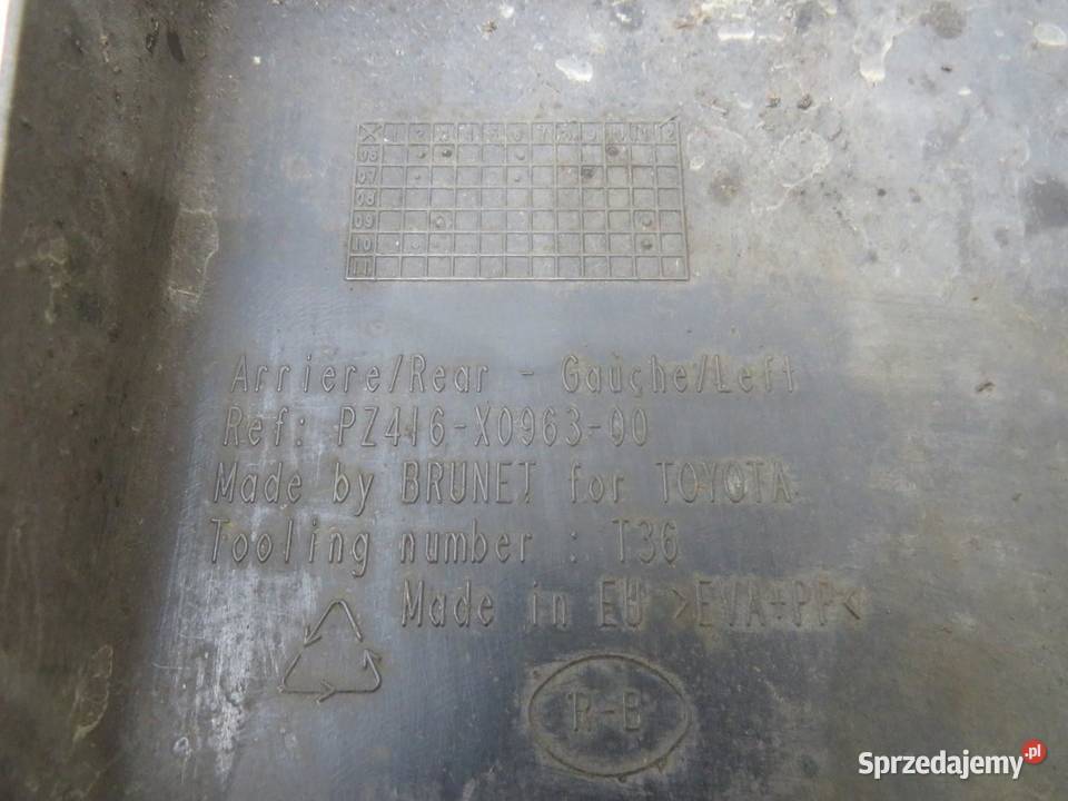 CHLAPACZ LEWY TYŁ RAV 4 III LIFT PZ416X096300 sprzedam