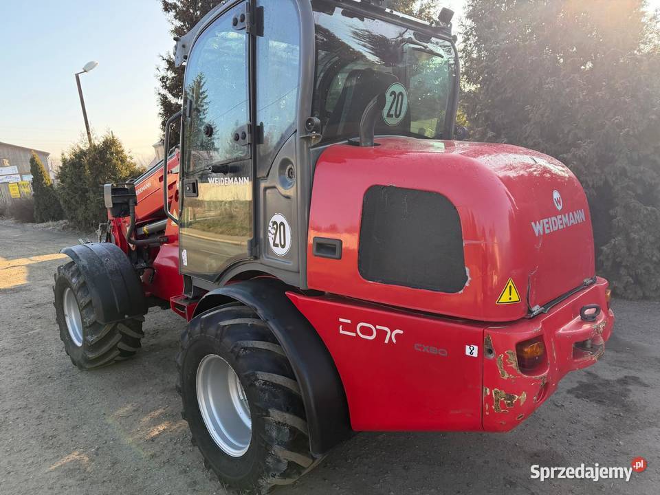 Ładowarka Weidemann 2070 CX80T 2014 Nowa Ruda sprzedam