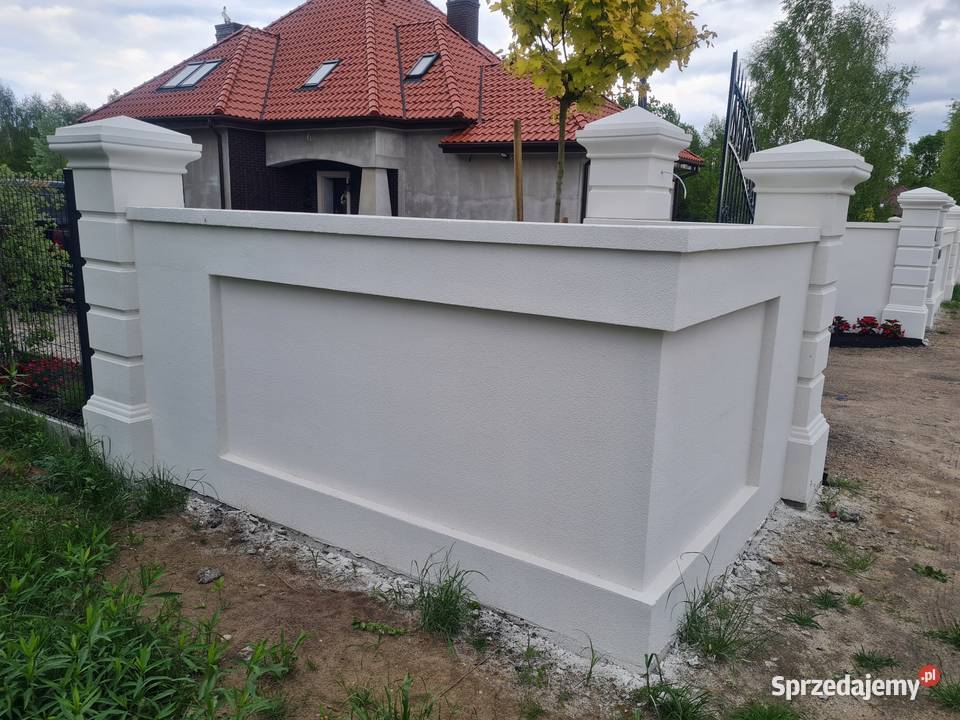 Ogrodzenia Betonowe Pustaki Łupane Gładkie Kute Częstochowa