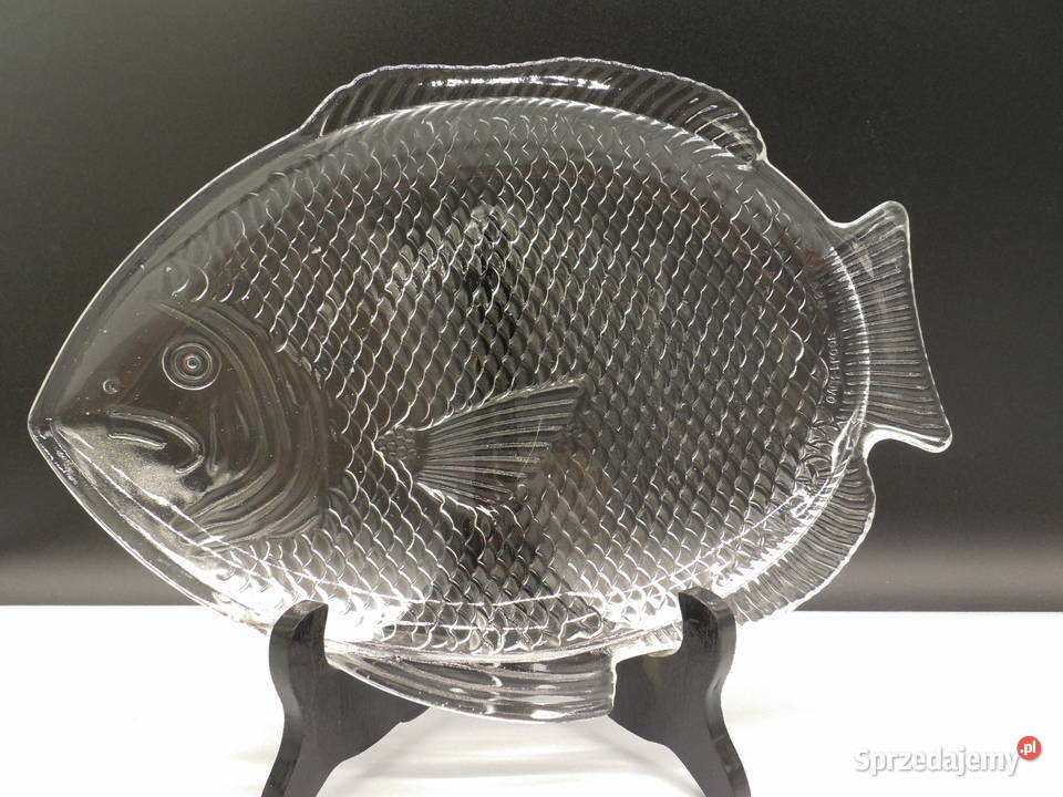 Szklany Półmisek Ryba Raszków