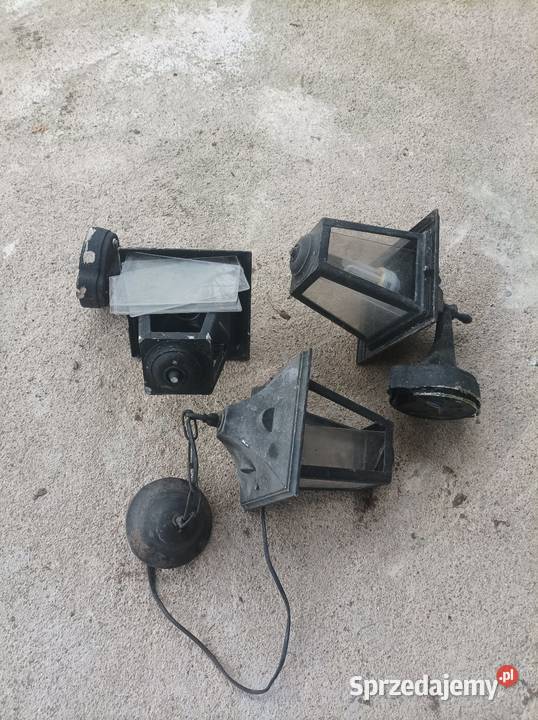 Lampa tarasowa ogrodowa zewnętrzna mazowieckie Sterdyń