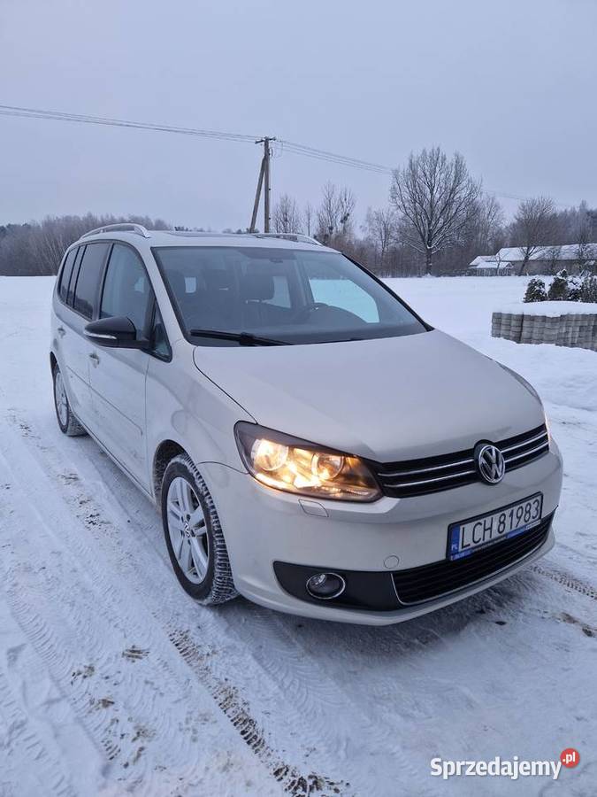 Volkswagen Touran 16 tdi 105 wersja MATCH Rok produkcji 2012