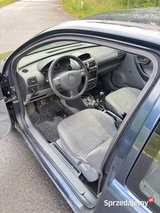 Sprzedam zamienie opel corsa c 12 welurowa tapicerka Motoryzacja Włoszczowa