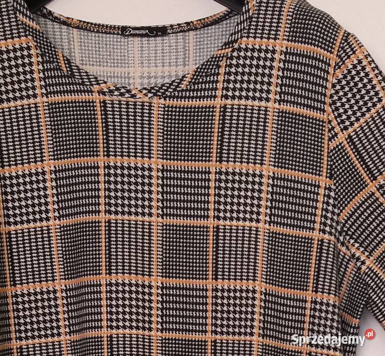 L Przemiła nowa sukienka z falbanką Butik Spódnice i sukienki Odzież damska Gliwice