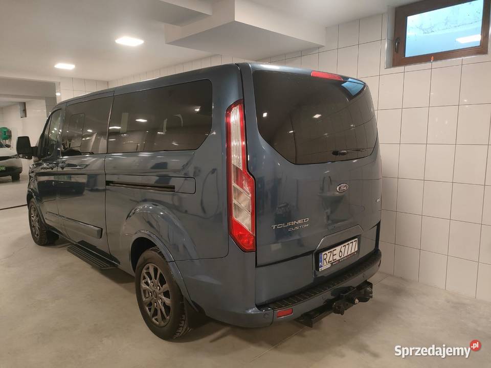 Ford Transit custom 8 osób niski przebieg POLSKI Borek Wielki sprzedam