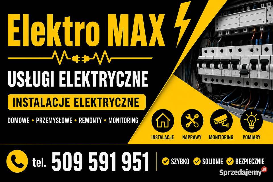 ELEKTRYK – INSTALACJE ELEKTRYCZNE | STARGARD • SZCZECIN • OKOLICE