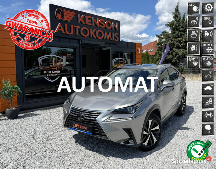 Lexus NX LED Podgrzewane wentylowane fotele Samochody osobowe