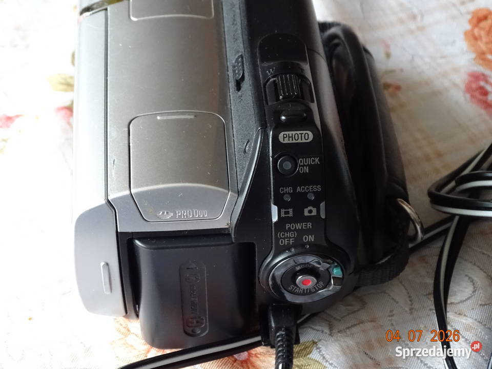 Kamera Sony Handycam DCRSR45 Hybrid HDD 40x zoom Biała Podlaska