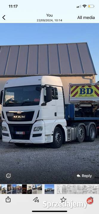 Man tgx Anglik 2016 20kg Zagnańsk