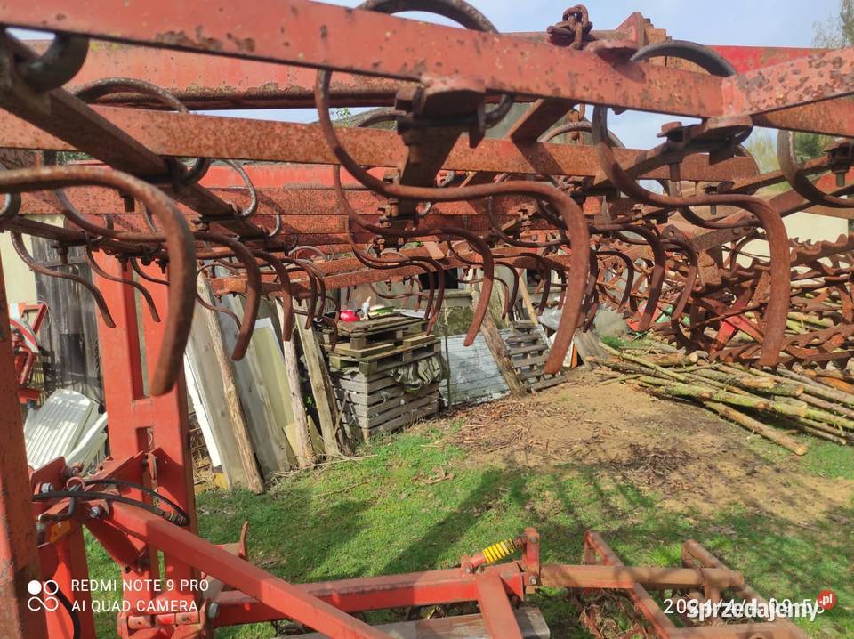 Agregat uprawowy bierny KNOCHE 56 m Lemken Rabe nieuszkodzony Przemęt