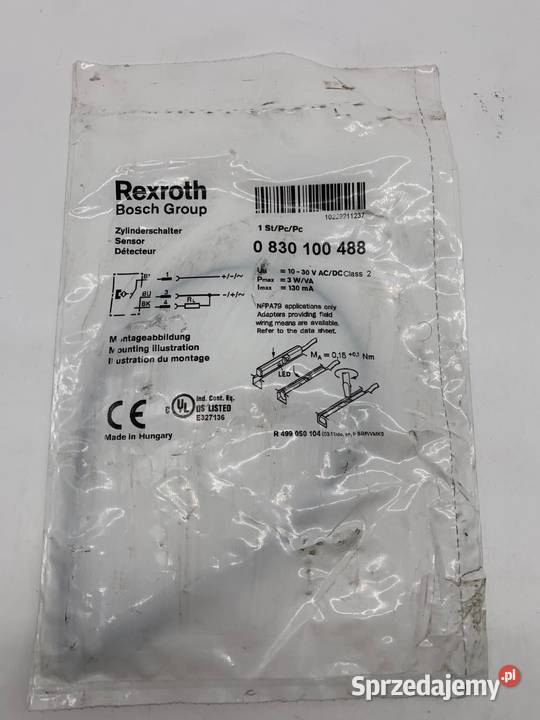 Rexroth 830100488 Czujnik zbliżeniowy Warszawa sprzedam
