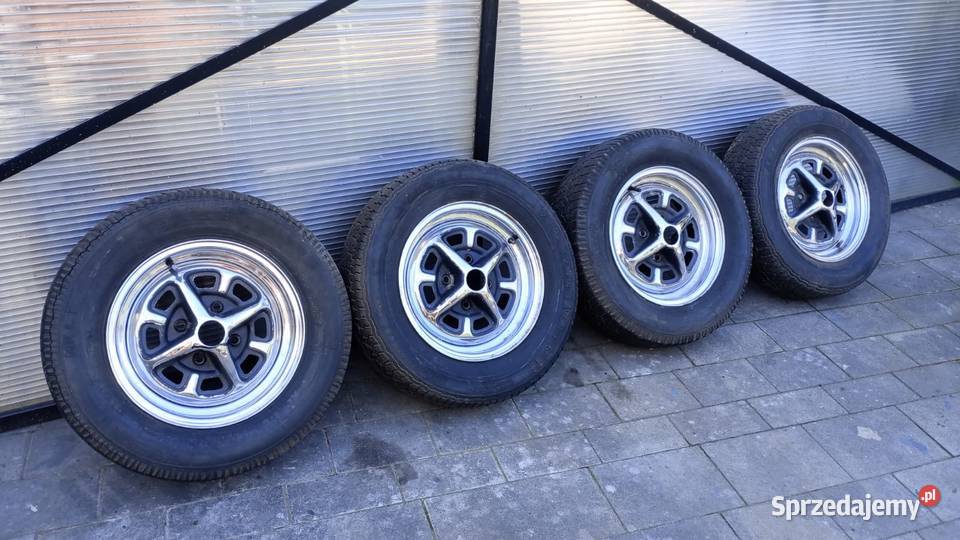 Felgi chromowane retro do klasyka 14 4x1145 MG stalowe Samochodowe