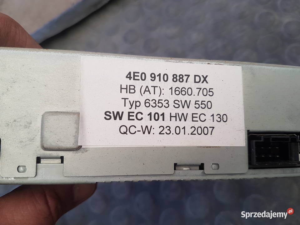 AUDI A6 C6 A8 CZYTNIK NAWIGACJI NAVI DVD Turkowice