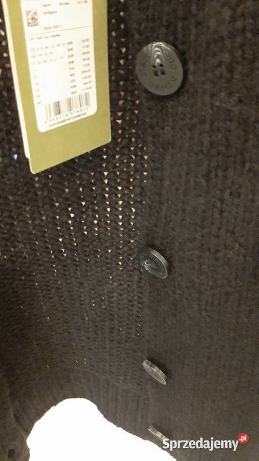 Sweter Czarny Rozpinany Damski Marc OPolo XS Nowa Sól sprzedam