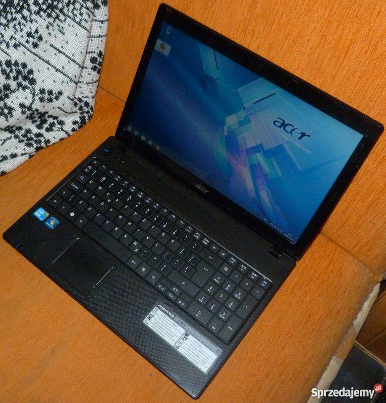 Wydajny Acer Aspire 5742G Core i5 GeForce 1Gb Liczba rdzeni 2 Komputery i Akcesoria Elbląg sprzedam