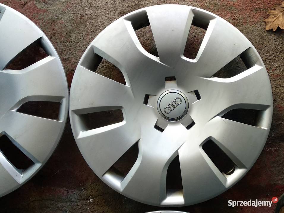 Oryginalne Kołpaki Audi 16 A4 B8 A6 C6 KOMPLET 4 Ostróda sprzedam