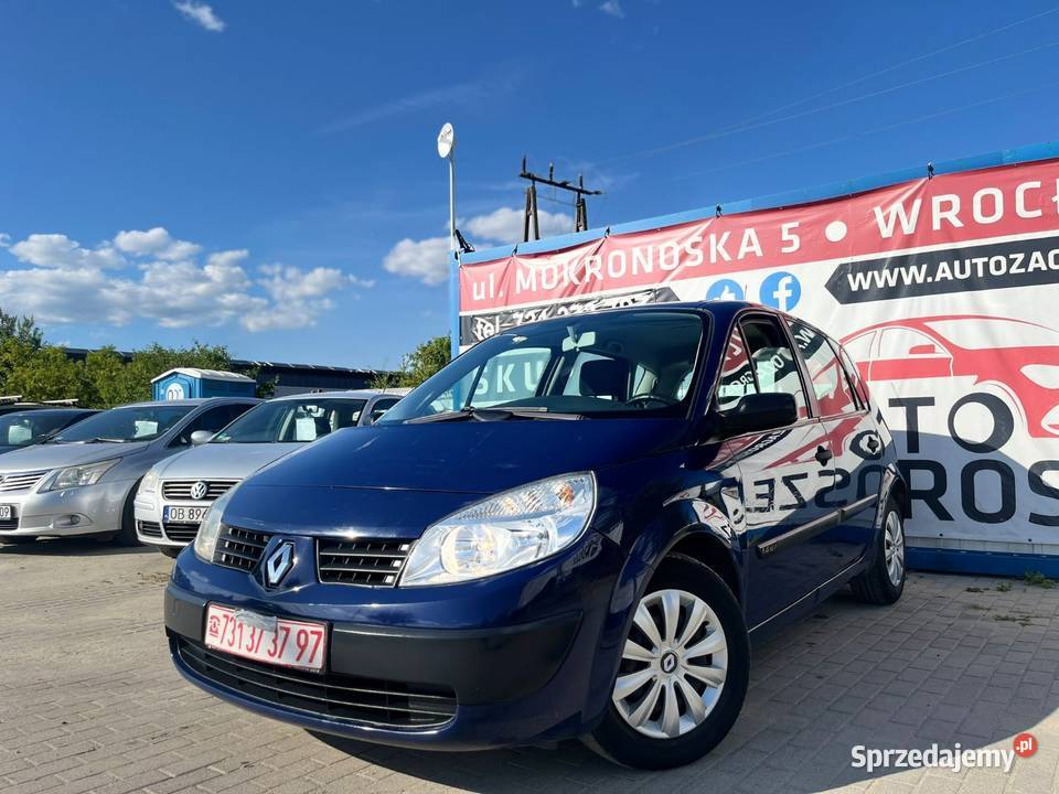 Renault Scenic 14 BenzynaKlimaSuper StanZamiana 112000km dolnośląskie Wrocław