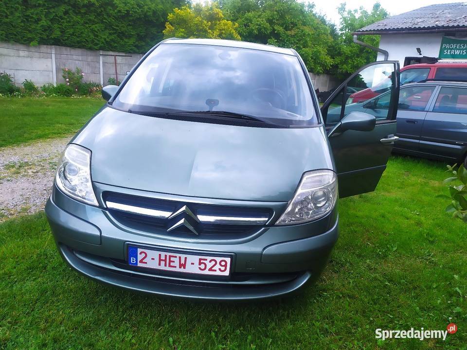Citroen C8 20 HDI 2007 7 dmio osobowy elektryczne lusterka lubelskie Tarnogród
