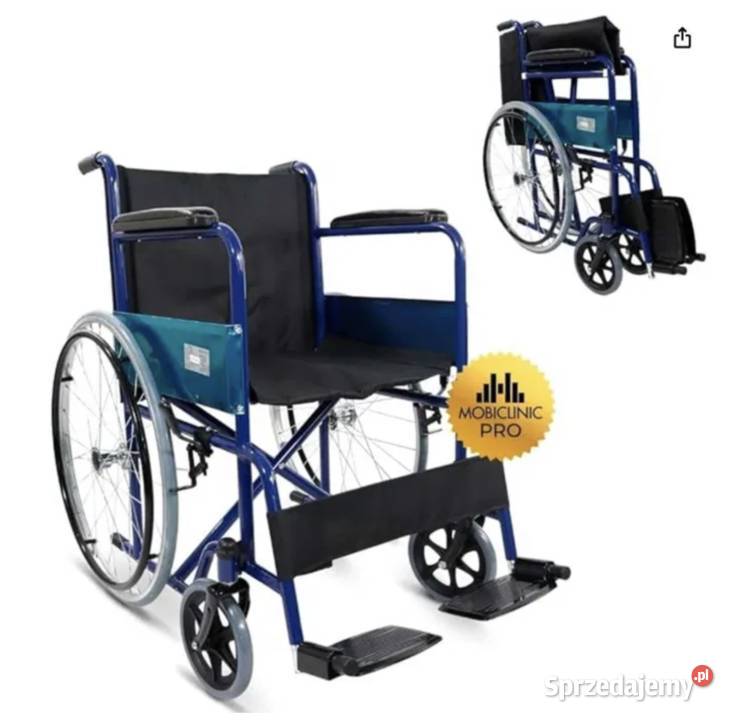 wuzek inwalidzki Mobiclinic Alcazar azul 46 Zdrowie i Uroda Kraków