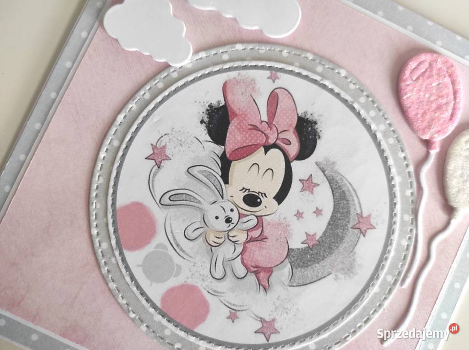 Kartka na Narodziny Roczek Urodziny ręcznie Łódź sprzedam