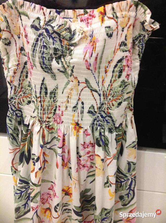 Sukienka Letnia Damska HM M Maxi Nowa Nowa Sól