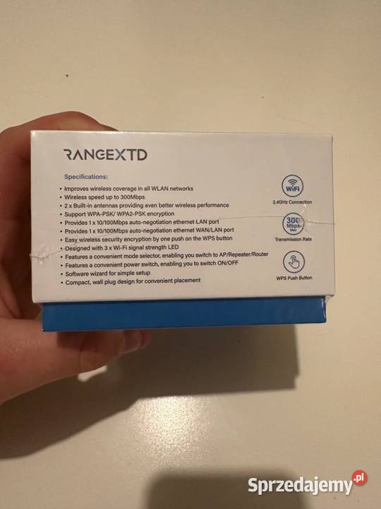 Wzmacniacz sygnału RangeXTD Wifi Extender 300 Pozostałe