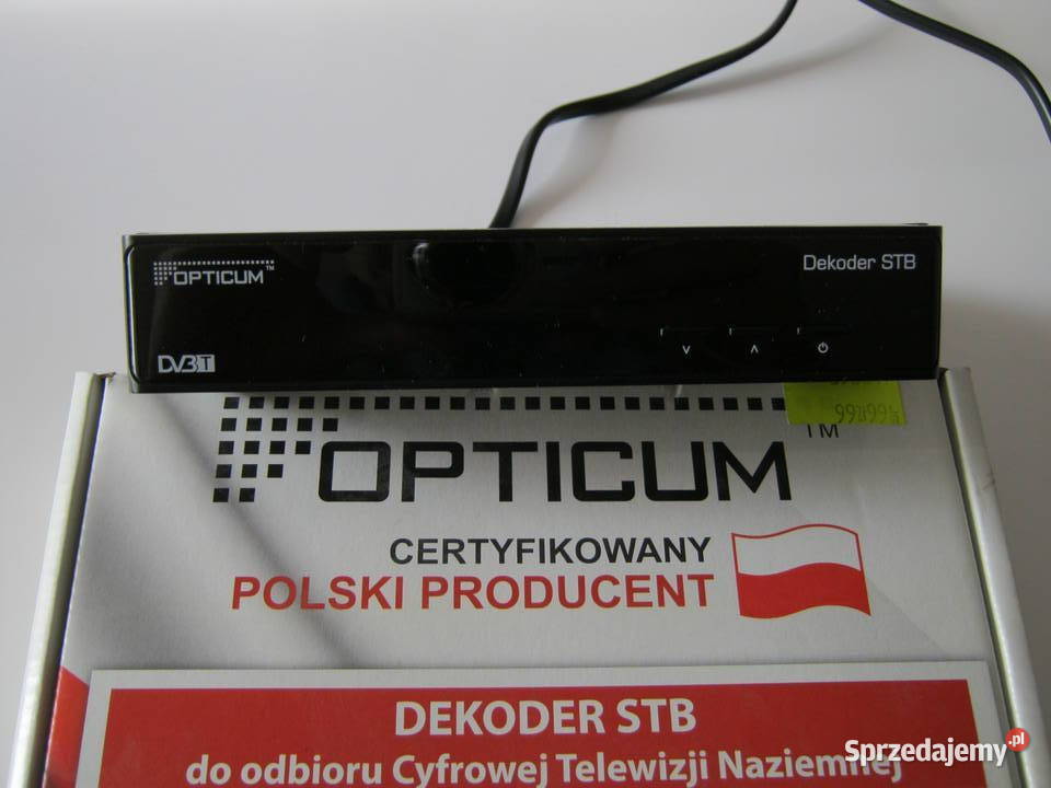 Dekoder DVBT OPTICUM Lublin