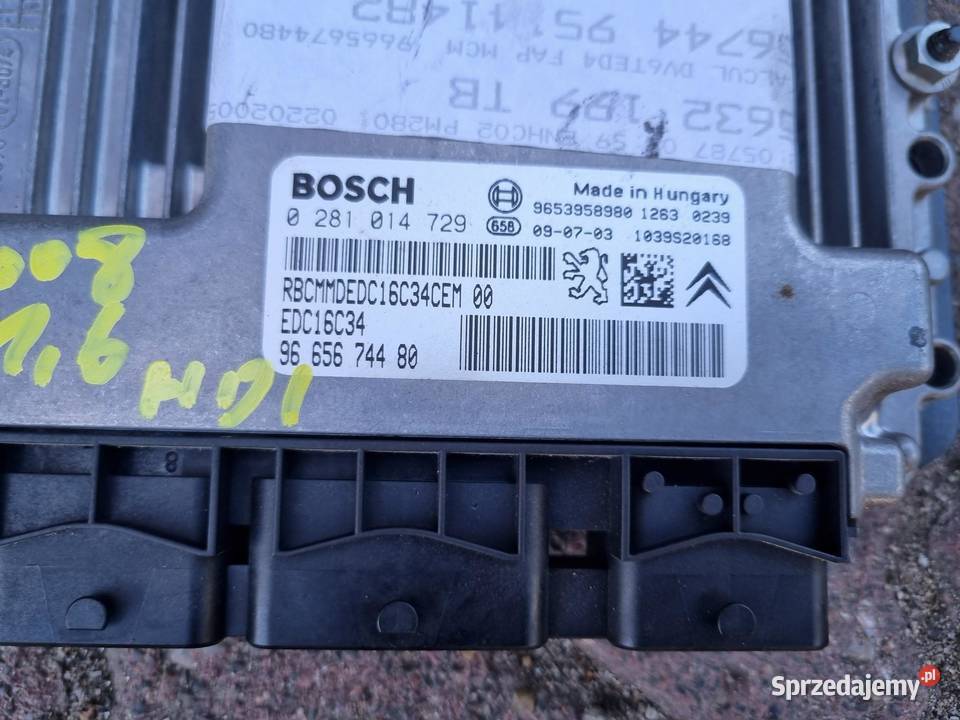 ZESTAW STARTOWY DO ODPALANIA PEUGEOT 3008 I 16 osobowe sprzedam