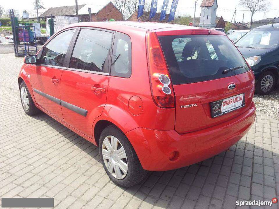 Na sprzedaż Ford Fiesta czerwony Krzywizna sprzedam