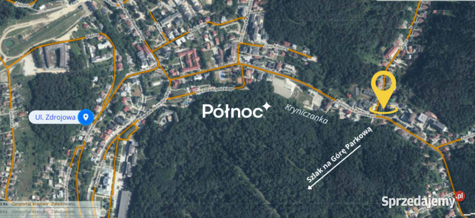 PENSJONAT Z RESTAURACJĄ W SERCU KRYNICY ZDRÓJ 4545zł/m2 Sprzedaż Krynica-Zdrój